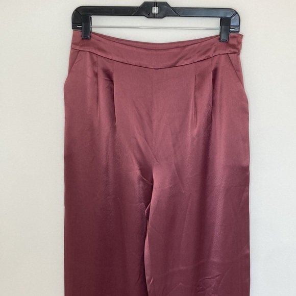 Cinq a Sept Alexi Luxe Satin Straight Leg Pants - Picture 6 of 11